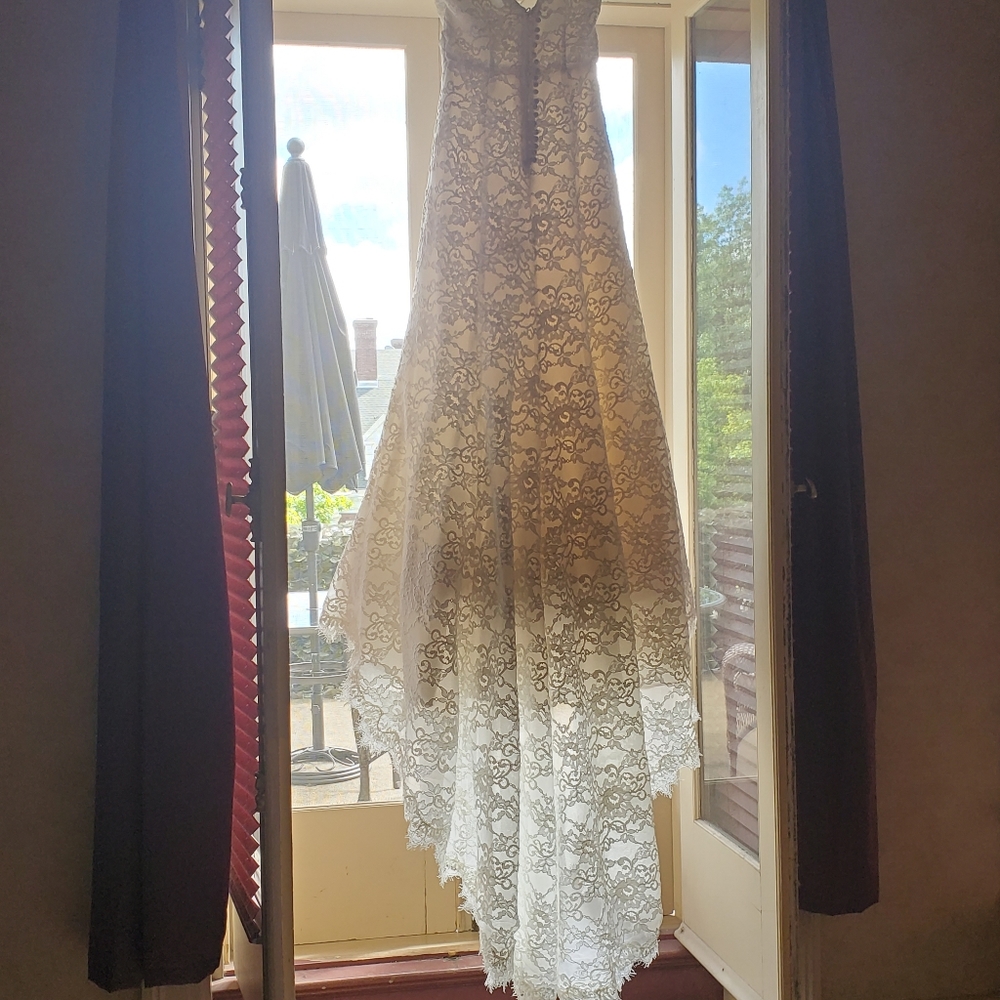 J.Crew Ivory Sara Lace Gown Wedding Dress SZ2